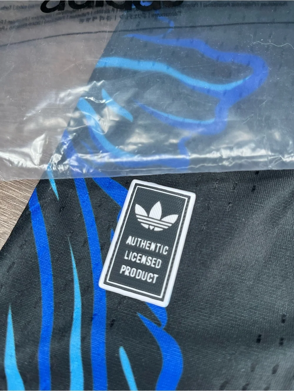 Messi #10 SIZE L Black & Blue Men's Soccer Jersey